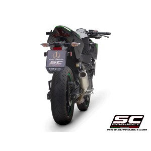 SC Project para KAWASAKI Z400 (2019 - 2020) - Escape CR-T titanio