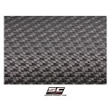 SC Project para KAWASAKI Z900 - Z900 A2 (2025 - 2026) - Escape CR-T M2 Ti-Carbon, fibra de carbono / titanio, con malla antipied