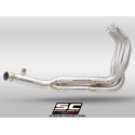 SC Project para KAWASAKI Z900 - Z900 A2 (2025 - 2026) - Colectores 4-2-1 acero inoxidable, compatibles con gama específica SC-Pr
