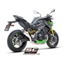 SC Project para KAWASAKI Z900 (2020 - 2024) - Euro 5 - Colectores 4-2-1 acero inoxidable, compatibles con gama específica SC-Pro