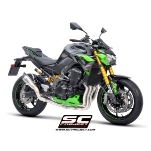 SC Project para KAWASAKI Z900 (2020 - 2024) - Euro 5 - Colectores 4-2-1 acero inoxidable, compatibles con gama específica SC-Pro