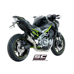 SC Project para KAWASAKI Z900 A2 (2020 - 2024) - Euro 5 - Colectores 4-2-1 acero inoxidable, compatibles con gama específica SC-