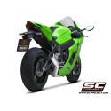SC Project para KAWASAKI NINJA ZX-10R - RR (2021- 2024) - Escape CR-T titanio, con supresor de catalizador