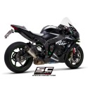 SC Project para KAWASAKI NINJA ZX-10R - RR (2016 - 2020) - Escape S1 titanio