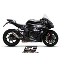 SC Project para KAWASAKI NINJA ZX-10R - RR (2016 - 2020) - Escape S1 titanio