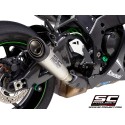 SC Project para KAWASAKI NINJA ZX-10R - RR (2016 - 2020) - Escape S1 titanio