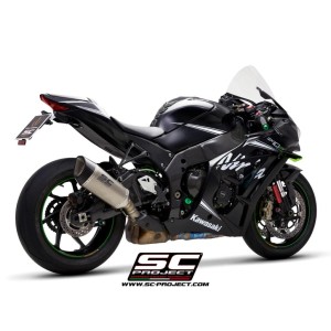 SC Project para KAWASAKI NINJA ZX-10R - RR (2016 - 2020) - Escape SC1-R titanio