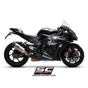 SC Project para KAWASAKI NINJA ZX-10R - RR (2016 - 2020) - Escape SC1-R titanio
