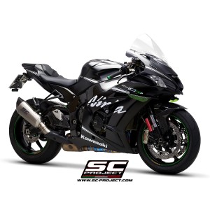 SC Project para KAWASAKI NINJA ZX-10R - RR (2016 - 2020) - Escape SC1-R titanio
