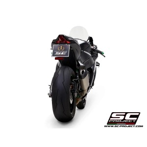 SC Project para KAWASAKI NINJA ZX-10R - RR (2016 - 2020) - Escape SC1-R titanio