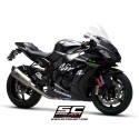 SC Project para KAWASAKI NINJA ZX-10R - RR (2016 - 2020) - Escape SC1-R titanio, con supresor de catalizador