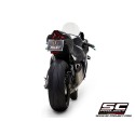 SC Project para KAWASAKI NINJA ZX-10R - RR (2016 - 2020) - Escape SC1-R titanio, con supresor de catalizador