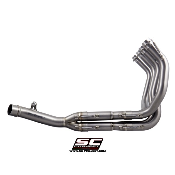 SC Project para KAWASAKI Z900 (2017 - 2019) - Euro 4 - Colectores 4-2-1 acero inoxidable, compatibles con gama específica SC-Pro