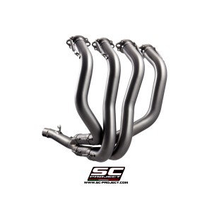 SC Project para KAWASAKI Z900 (2017 - 2019) - Euro 4 - Colectores 4-2-1 acero inoxidable, compatibles con gama específica SC-Pro