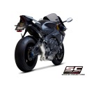 SC Project para YAMAHA YZF R1 Race (2026) - Escape CR-T titanio, con malla antipiedras, con supresor de catalizador