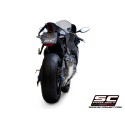 SC Project para YAMAHA YZF R1 Race (2026) - Escape CR-T titanio, con malla antipiedras, con supresor de catalizador