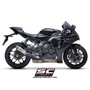 SC Project para YAMAHA YZF R1 (2020 - 2025) - R1M - Escape S1 titanio