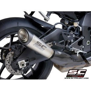 SC Project para YAMAHA YZF R1 (2020 - 2025) - R1M - Escape S1 titanio