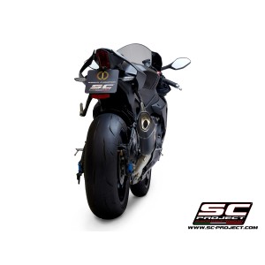 SC Project para YAMAHA YZF R1 (2020 - 2025) - R1M - Escape SC1-R carbono (250 mm), con supresor de catalizador