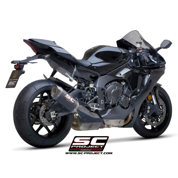 SC Project para YAMAHA YZF R1 (2017 - 2019) - R1M - Escape SC1-S carbono