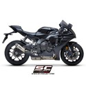 SC Project para YAMAHA YZF R1 (2017 - 2019) - R1M - Escape S1 titanio