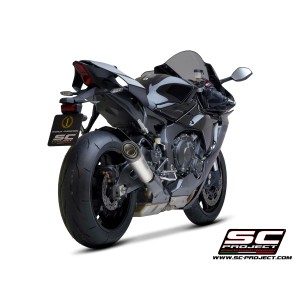 SC Project para YAMAHA YZF R1 (2017 - 2019) - R1M - Escape S1 titanio