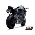 SC Project para YAMAHA YZF R1 (2017 - 2019) - R1M - Escape SC1-R carbono (250 mm), con supresor de catalizador