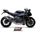 SC Project para YAMAHA YZF R1 (2015 - 2016) - R1M - Escape SC1-R carbono (250 mm), con supresor de catalizador