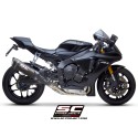 SC Project para YAMAHA YZF R1 (2015 - 2016) - R1M - Escape SC1-R carbono (350 mm), con supresor de catalizador