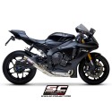 SC Project para YAMAHA YZF R1 (2015 - 2016) - R1M - Escape GP70-R titanio, con supresor de catalizador