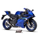 SC Project para YAMAHA YZF R9 (2025 - 2026) - Línea de escape completa 3-1 acero inoxidable, con escape CR-T titanio , con malla