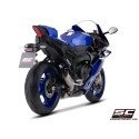 SC Project para YAMAHA YZF R9 (2025 - 2026) - Línea de escape completa 3-1 acero inoxidable, con escape CR-T titanio , con malla