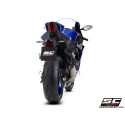 SC Project para YAMAHA YZF R9 (2025 - 2026) - Línea de escape completa 3-1 acero inoxidable, con escape CR-T titanio , con malla