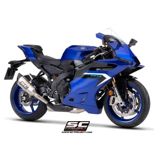 SC Project para YAMAHA YZF R9 (2025 - 2026) - Línea de escape completa 3-1 acero inoxidable, con escape SC1-R titanio