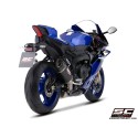 SC Project para YAMAHA YZF R9 (2025 - 2026) - Línea de escape completa 3-1 acero inoxidable, con escape SC1-R carbono