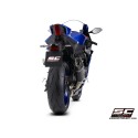 SC Project para YAMAHA YZF R9 (2025 - 2026) - Línea de escape completa 3-1 acero inoxidable, con escape SC1-R carbono