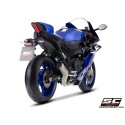 SC Project para YAMAHA YZF R9 (2025 - 2026) - Línea de escape completa 3-1 titanio, con escape CR-T titanio, con malla antipiedr