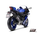 SC Project para YAMAHA YZF R9 (2025 - 2026) - Línea de escape completa 3-1 con escape SC1-R carbono