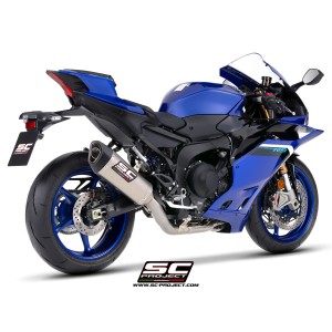 SC Project para YAMAHA YZF R9 (2025 - 2026) - Línea de escape completa 3-1 con escape SC1-R titanio