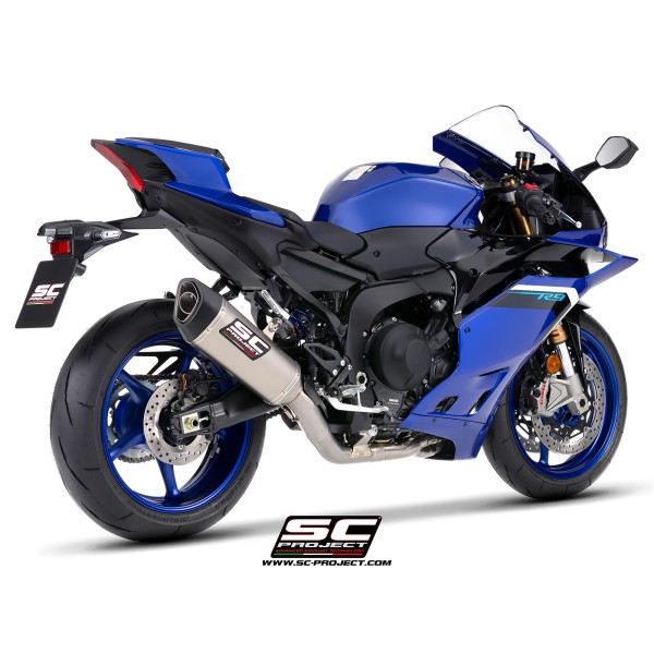 SC Project para YAMAHA YZF R9 (2025 - 2026) - Línea de escape completa 3-1 con escape SC1-R titanio