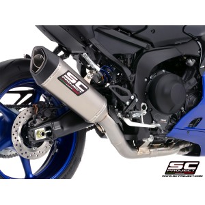SC Project para YAMAHA YZF R9 (2025 - 2026) - Línea de escape completa 3-1 con escape SC1-R titanio