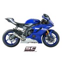 SC Project para YAMAHA YZF R6 Race (2021 - 2026) - Escape CR-T titanio, posición alta