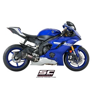 SC Project para YAMAHA YZF R6 (2017 - 2020) - Escape SC1-R carbono