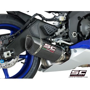 SC Project para YAMAHA YZF R6 (2017 - 2020) - Escape SC1-R carbono