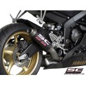 SC Project para YAMAHA YZF R6 (2006 - 2016) - Escape GP-M2 carbono, posición alta