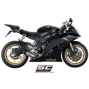 SC Project para YAMAHA YZF R6 (2006 - 2016) - Escape S1 titanio