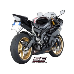 SC Project para YAMAHA YZF R6 (2006 - 2016) - Escape S1 titanio