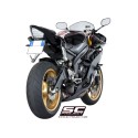 SC Project para YAMAHA YZF R6 (2006 - 2016) - Escape S1 titanio
