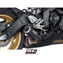 SC Project para YAMAHA YZF R6 (2006 - 2016) - Escape CR-T carbono, posición baja