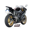 SC Project para YAMAHA YZF R6 (2006 - 2016) - Escape CR-T carbono, posición alta